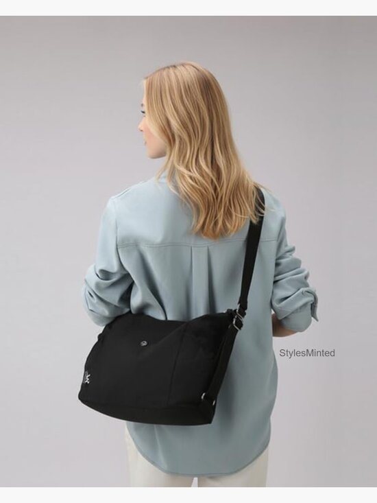 Convertible Nylon Tote Backpack Purse Crossbody Hobo Bag Lightweight main image 4